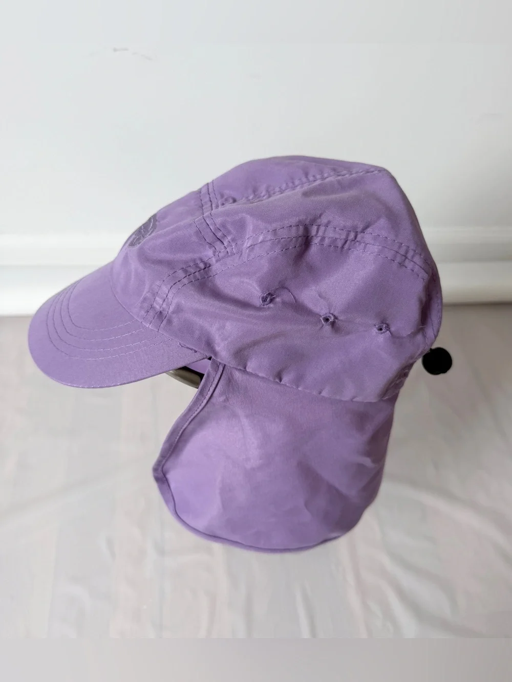 Panama Jack Kids Lavender Purple Sun Hat Neck Flap adjustable UPF50 Unisex 4-6X